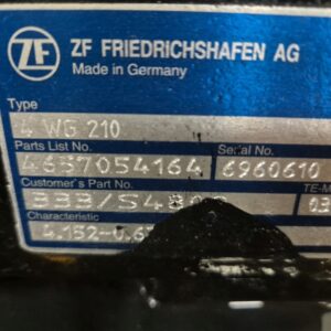ZF Industrial/JCB 4WG160 Gearbox (Plant) NEW