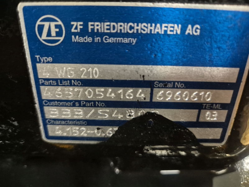 ZF Industrial/JCB 4WG160 Gearbox (Plant) NEW